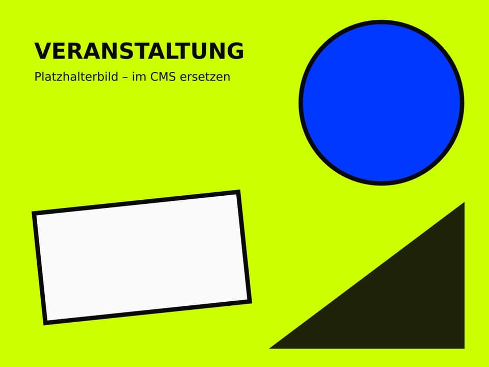 Platzhalterbild – Veranstaltungsbild